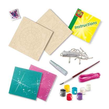 Artikelbild 2 für SES Creative® Bastelset Traumfänger Galaxy mehrfarbig, Artikelnummer 110682
