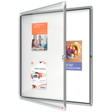 Artikelbild 1 für nobo Schaukasten silber 12x DIN A4 97,2 x 4,5 x 100,0 cm, 1 St., Artikelnummer 699658