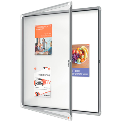 Artikelbild für nobo Schaukasten silber 12x DIN A4 97,2 x 4,5 x 100,0 cm, 1 St., Artikelnummer 699658