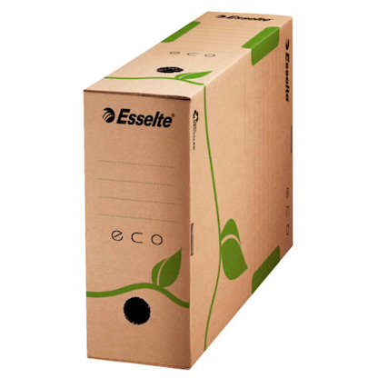 Artikelbild 2 für Esselte Archivboxen ECO braun 10,0 x 23,3 x 32,7 cm, 25 St., Artikelnummer 515087
