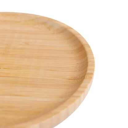 Artikelbild 2 für pandoo Mehrweg-Menüteller natur Ø 20,0 cm, 4 St., Artikelnummer 613788