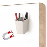 Artikelbild 1 für cep magnetischer Stiftehalter 530M TERRA NOVA beige recycelbares Polystyrol 7,4 x 7,8 x 9,5 cm, Artikelnummer 793269