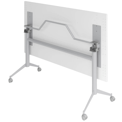 Artikelbild 5 für HAMMERBACHER Mehrzwecktisch KF 16 lichtgrau rechteckig, T-Fuß-Gestell silber, 160,0 x 80,0 x 75,0 cm, Artikelnummer 655410