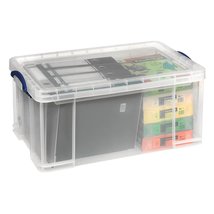 Artikelbild 8 für Really Useful Box Aufbewahrungsbox 64,0 l transparent 71,0 x 44,0 x 31,0 cm, 1 St., Artikelnummer 253948