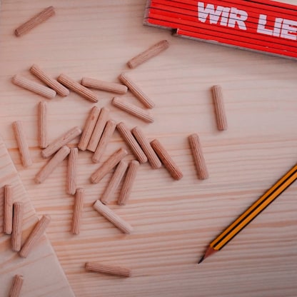 Artikelbild 4 für TOX BOLTFIX wood 015600101 Holzdübel Ø 6 mm x 30 mm, 1.000 St., Artikelnummer 560791