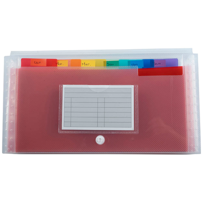 Artikelbild 4 für Exacompta Fächermappe Crystal 7 Fächer transparent, 1 St., Artikelnummer 680837