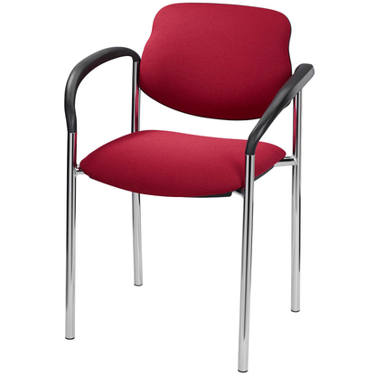 Artikelbild 4 für Nowy Styl Besucherstühle Styl bordeaux Stoff, 2 St., Artikelnummer 260644