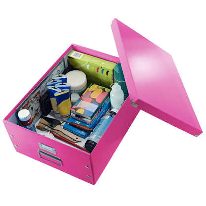 Artikelbild 2 für LEITZ Click & Store Aufbewahrungsbox 36,0 l pink 36,9 x 48,2 x 20,0 cm, 1 St., Artikelnummer 409399
