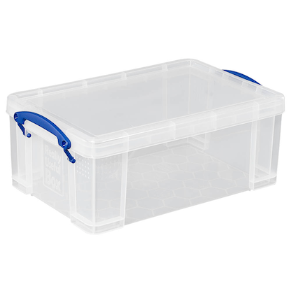 Artikelbild 7 für Really Useful Box Aufbewahrungsboxen-Set transparent, 1 Set, Artikelnummer 575858