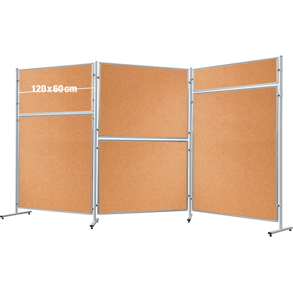 Artikelbild für FRANKEN Trennwand ECO, doppelseitig EL-UTK60, braun 120,0 x 60,0 cm, 1 St., Artikelnummer 570642