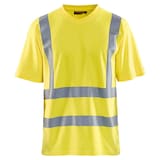 Artikelbild 1 für BLAKLÄDER® unisex Warnschutz Shirt 3380 gelb Größe 2XL, 1 St., Artikelnummer 740706