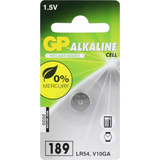 Artikelbild 1 für GP Knopfzelle V 10 GA/LR54 Alkali-Mangan 1,5 V, 1 St., Artikelnummer 302541
