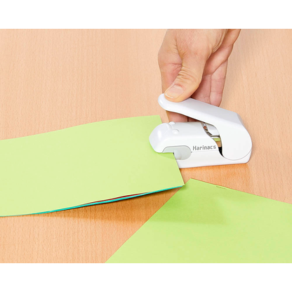Artikelbild 6 für KOKUYO Klammerloses Heftgerät Harinacs weiß, 1 St., Artikelnummer 559507