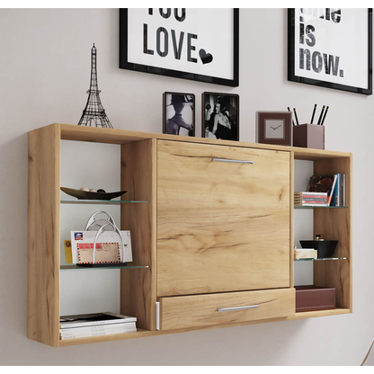 Artikelbild 5 für VCM my office Teala Wandschreibtisch eiche quadratisch, hängend eiche 120,0 x 20,0 cm, Artikelnummer 849014