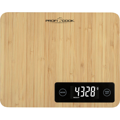 Artikelbild für ProfiCook Küchenwaage PC-KW 1271 braun für max. 5,0 kg, Artikelnummer 146736