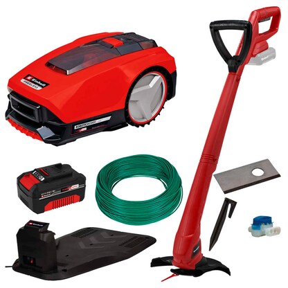 Artikelbild für Einhell FREELEXO 550 Kit Mähroboter-Set 18,0 V für bis zu 550,0 m², mit 1 Akku, Artikelnummer 734067