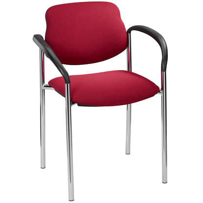 Artikelbild 2 für Nowy Styl Besucherstühle Styl bordeaux Stoff, 2 St., Artikelnummer 260644