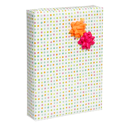 Artikelbild 2 für JUNG SCHÖNER VERPACKEN Geschenkpapier Punkto Punkte mehrfarbig, 20,0 m, Artikelnummer 104012