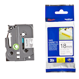 Artikelbild 1 für brother Schriftband TZe-S241 TZES241, 18 mm, schwarz auf weiß, 1 St., Artikelnummer 653725