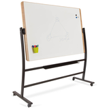 Artikelbild 1 für rocada mobiles Whiteboard Natural 150,0 x 100,0 cm weiß lackierter Stahl, Artikelnummer 930425