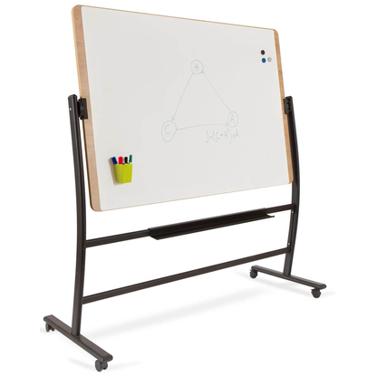Artikelbild für rocada mobiles Whiteboard Natural 150,0 x 100,0 cm weiß lackierter Stahl, Artikelnummer 930425