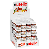Artikelbild 1 für nutella Nougatcreme, 64 St. je 25,0 g/1,6 kg, Artikelnummer 978411