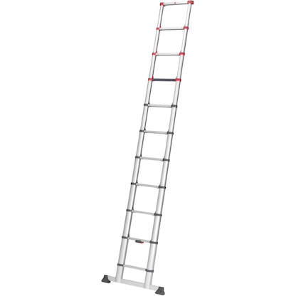 Artikelbild 2 für Hailo Teleskopleiter FLEXLINE silber 11 Sprossen, H: 322,0 cm, Artikelnummer 364493