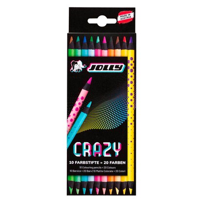 Artikelbild für JOLLY Crazy Buntstifte farbsortiert, 10 St., Artikelnummer 225936