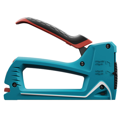 Artikelbild 3 für novus Handtacker J-15 türkis, weiß, 1 St., Artikelnummer 611539