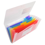 Artikelbild 1 für Exacompta Fächermappe Crystal 7 Fächer transparent, 1 St., Artikelnummer 680837