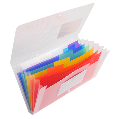 Artikelbild für Exacompta Fächermappe Crystal 7 Fächer transparent, 1 St., Artikelnummer 680837