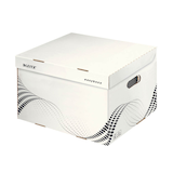 Artikelbild 1 für LEITZ Archivcontainer easyboxx weiß 43,3 x 36,4 x 26,3 cm, 15 Pack, Artikelnummer 667978