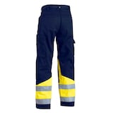 Artikelbild 1 für BLAKLÄDER® unisex Warnschutzhose 1564 marine, gelb Größe 60, Artikelnummer 778170