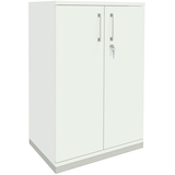 Artikelbild 1 für fm Aktenschrank Oldenburg, 4260672331062 weiß 2 Fachböden 80,0 x 44,2 x 113,3 cm, Artikelnummer 268694