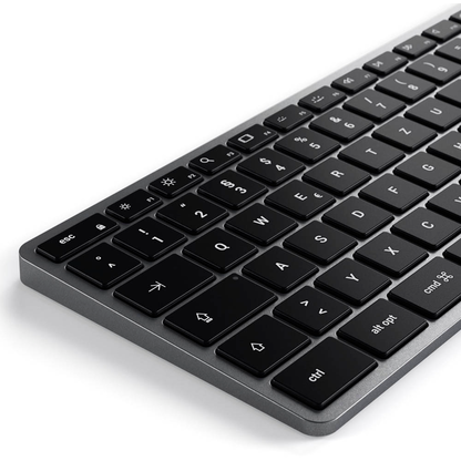 Artikelbild 3 für SATECHI SLIM W3 Tastatur kabelgebunden grau, silber, Artikelnummer 720551