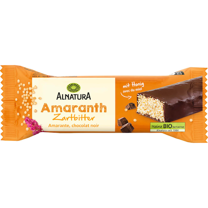 Artikelbild für ALNATURA Bio Schokoriegel Amaranth 25,0 g, Artikelnummer 294308