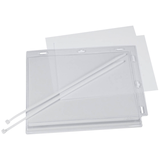 Artikelbild 1 für DURABLE Plakattasche A5 wasserdicht und mit Kabelbinder 203,0 x 0,6 x 250,0 mm, Artikelnummer 553626