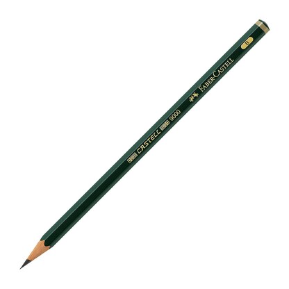 Artikelbild für FABER-CASTELL 9000 Bleistifte B grün, 12 St., Artikelnummer 710855