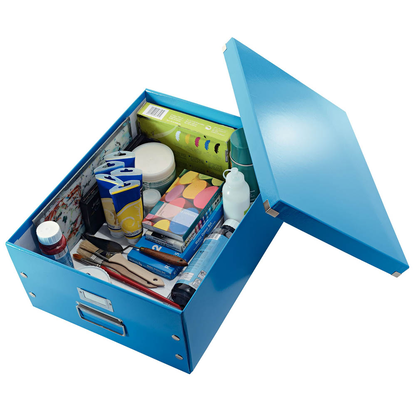 Artikelbild 2 für LEITZ Click & Store Aufbewahrungsbox 36,0 l blau 36,9 x 48,2 x 20,0 cm, 1 St., Artikelnummer 409800