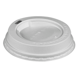 Artikelbild 1 für STARPAK Deckel für Einweg-Kaffeebecher weiß Ø 8,0 cm, 100 St., Artikelnummer 796995