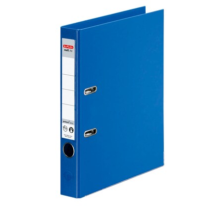 Artikelbild für herlitz maX.file protect plus Ordner blau Kunststoff 5,0 cm DIN A4, 1 St., Artikelnummer 138321