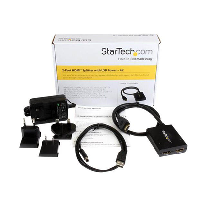 Artikelbild 2 für StarTech.com ST122HD4KU HDMI Splitter, Artikelnummer 964546