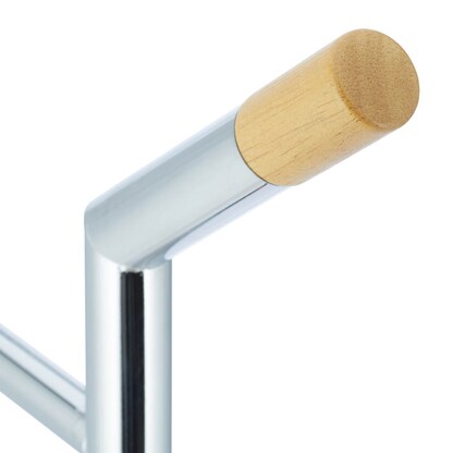 Artikelbild 7 für relaxdays WC-Garnitur silber, braun Metall, 1 St., Artikelnummer 361358