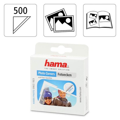 Artikelbild 4 für hama Fotoecken, 10,0 mm, 500 St., Artikelnummer 677142