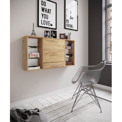 Artikelbild 9 für VCM my office Teala Wandschreibtisch eiche quadratisch, hängend eiche 120,0 x 20,0 cm, Artikelnummer 849014