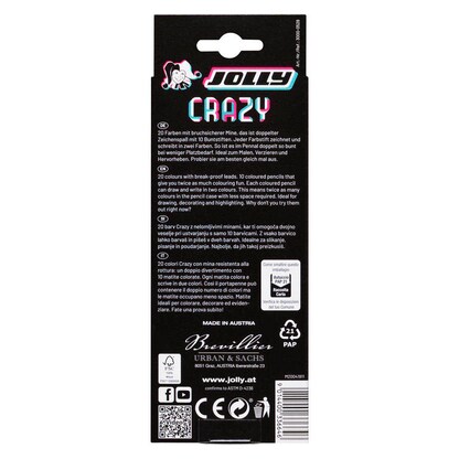 Artikelbild 2 für JOLLY Crazy Buntstifte farbsortiert, 10 St., Artikelnummer 225936