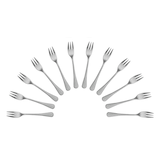 Artikelbild 1 für PICARD & WIELPÜTZ Kuchengabeln Rossini Vintage silber, 12 St., Artikelnummer 548299