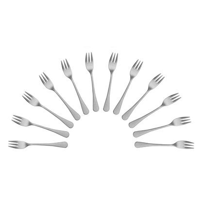 Artikelbild für PICARD & WIELPÜTZ Kuchengabeln Rossini Vintage silber, 12 St., Artikelnummer 548299