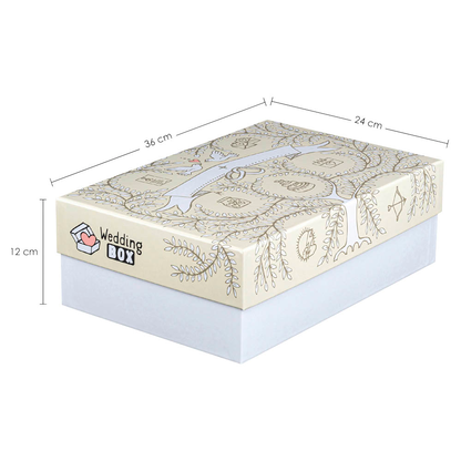 Artikelbild 3 für FALKEN Story Geschenkbox Wedding 24,0 x 36,0 x 12,0 cm, 1 St., Artikelnummer 718367