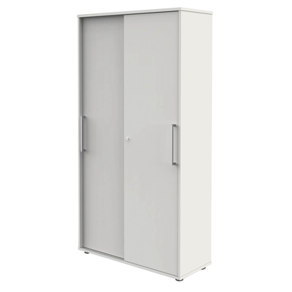 Artikelbild 4 für Kerkmann Schiebetürenschrank, 13449310 weiß 4 Fachböden 100,0 x 40,0 x 183,0 cm, Artikelnummer 174560